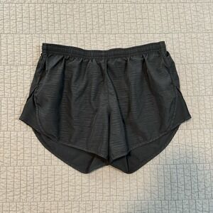 Nike Dri-FIT Running Shorts Women's Small Black Lined‎ Workout Gym Zip Pocket